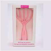 Set ručnik i četka za masažu vlasišta R56270-623