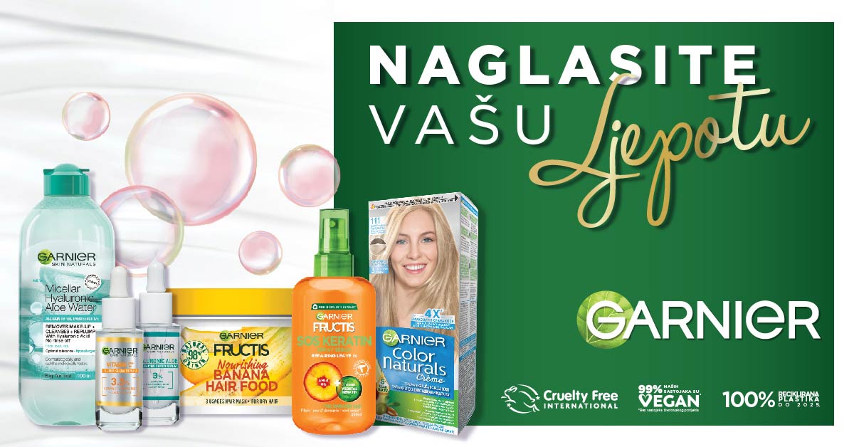 Garnier | Naglasite Vašu ljepotu!