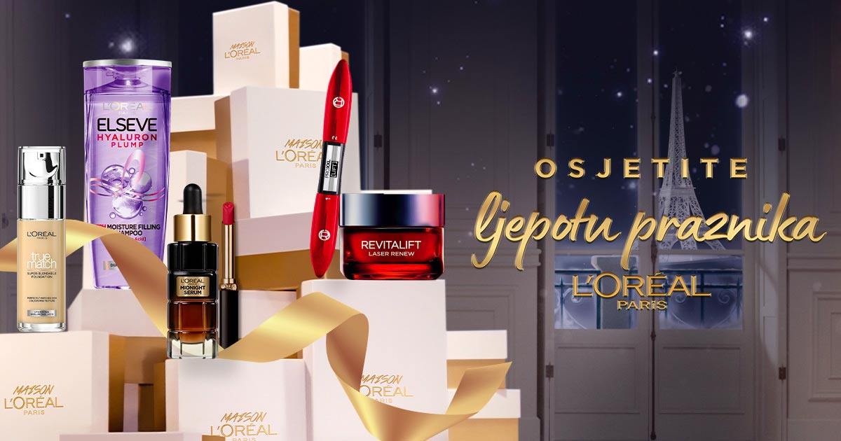 Osjetite ljepotu praznika uz L'Oreal Paris