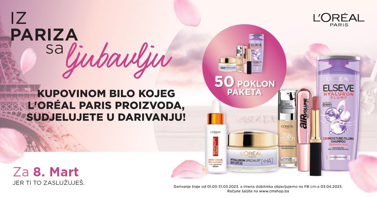 L'Oréal | Iz Pariza sa ljubavlju!