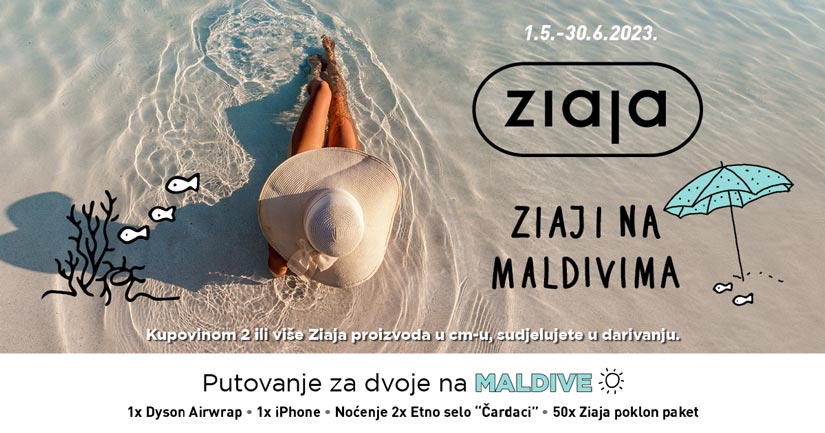 Ziaji na Maldivima!