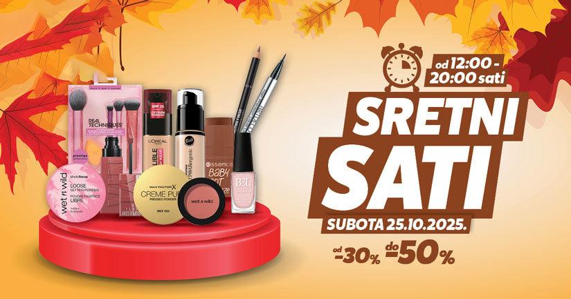 Sretni sati, subota 25.10.2025.