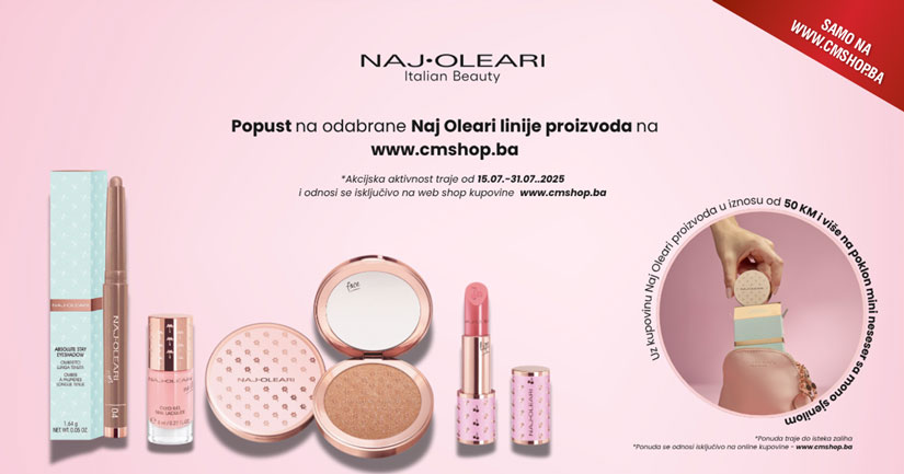 Naj ● Oleari | Poklon mini neseser sa mono sjenilom!