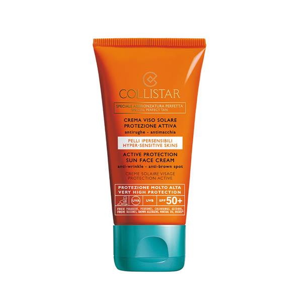 Collistar Sun Hypersensitive Anti-Wrinkle Anti Dark-Brown Spots Face Cream SPF50+ 50ml