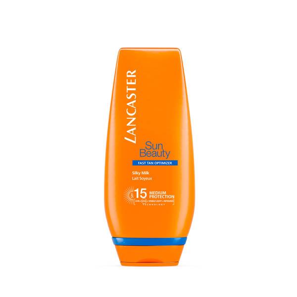 Lancaster Sun Beauty Silky Milk Fast Tan  Optimizer SPF15 125ml tube za lice i tijelo