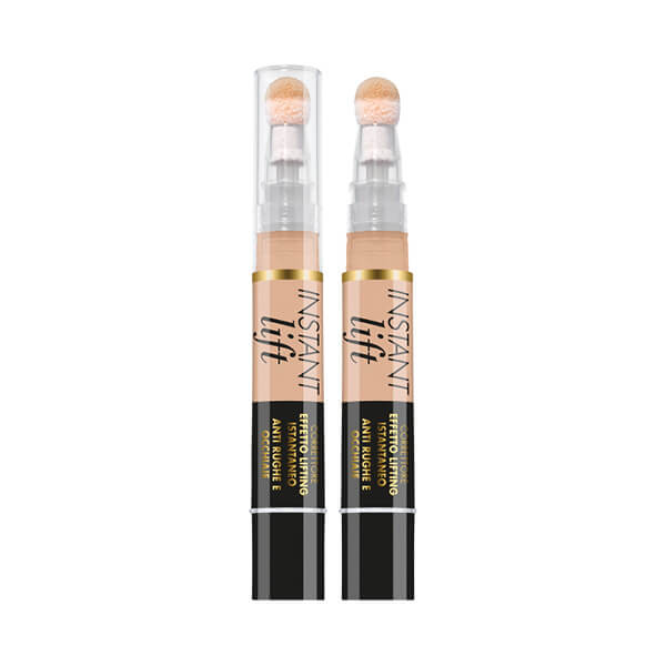 Deborah Instant Lift korektor sa spužvastim aplikatorom 02 beige